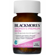 Blackmores 澳佳宝女性孕妇补铁片 30t 